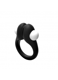 Черное эрекционное кольцо Zippy Vibrating Ring With Bullet - Adrien Lastic - в Новокуйбышевске купить с доставкой