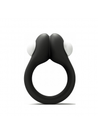 Черное эрекционное кольцо Zippy Vibrating Ring With Bullet - Adrien Lastic - в Новокуйбышевске купить с доставкой