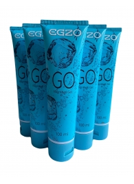 Набор из 5 пролонгирующих лубрикантов на водной основе Egzo Go (по 100 мл.) - EGZO - купить с доставкой в Новокуйбышевске