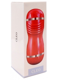 Двусторонний мастурбатор в колбе Cleo - вагина и ротик - Boys of Toys - в Новокуйбышевске купить с доставкой