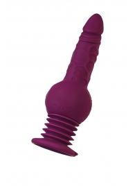 Фиолетовая мини-машина для секса Striker с пультом ДУ - 23,5 см. - ToyFa - купить с доставкой в Новокуйбышевске