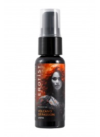 Гель с эффектом вибрации Volcano Of Passion со вкусом винограда - 25 мл. - Erotist Lubricants - купить с доставкой в Новокуйбышевске