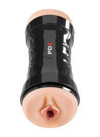 Двусторонний мастурбатор в колбе Super Flip-A-Pussy Over - Pipedream - в Новокуйбышевске купить с доставкой