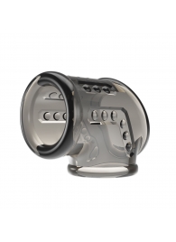 Дымчатая насадка на пенис и мошонку - Baile - в Новокуйбышевске купить с доставкой