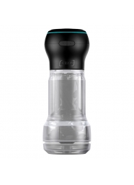 Набор PowerBlow   Feel Pocket Stroker Crystal: мастурбатор и интерактивная насадка - Kiiroo - в Новокуйбышевске купить с доставкой