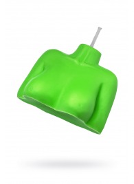 Зеленая сувенирная свеча «Женский силуэт» - Pecado - купить с доставкой в Новокуйбышевске