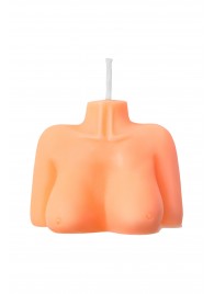 Оранжевая сувенирная свеча «Женский силуэт» - Pecado - купить с доставкой в Новокуйбышевске