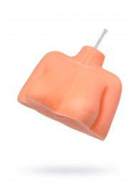 Оранжевая сувенирная свеча «Женский силуэт» - Pecado - купить с доставкой в Новокуйбышевске