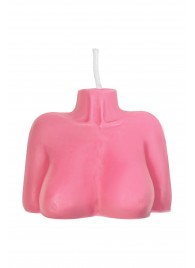 Розовая сувенирная свеча «Женский силуэт» - Pecado - купить с доставкой в Новокуйбышевске