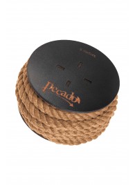 Джутовая веревка для шибари на катушке - 5 м. - Pecado - купить с доставкой в Новокуйбышевске