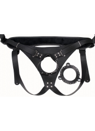 Пояс Hard Brutal для больших насадок - LOVETOY (А-Полимер) - купить с доставкой в Новокуйбышевске