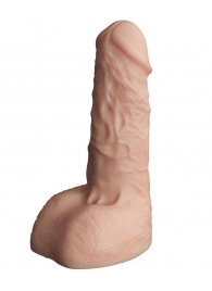 Телесный фаллоудлинитель с мошонкой Cock Next - 17 см. - LOVETOY (А-Полимер) - в Новокуйбышевске купить с доставкой