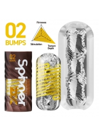Мастурбатор Tenga Spinner DX 02 Bumps - Tenga - в Новокуйбышевске купить с доставкой