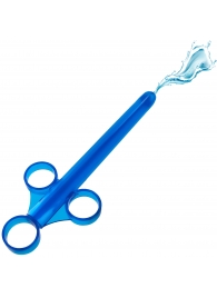 Синий шприц для введения лубриканта XL Lubricant Launcher - XR Brands - купить с доставкой в Новокуйбышевске