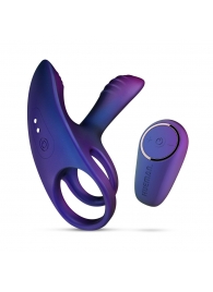 Фиолетовое эрекционное виброкольцо с клиторальной подушечкой Infinity Ignite - ONE DC B.V. - в Новокуйбышевске купить с доставкой