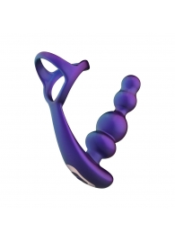 Фиолетовое эрекционное виброкольцо с анальной ёлочкой Stellar Force - ONE DC B.V. - в Новокуйбышевске купить с доставкой