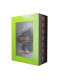 Черное эрекционное кольцо Lingus с вибрацией - Adrien Lastic - в Новокуйбышевске купить с доставкой