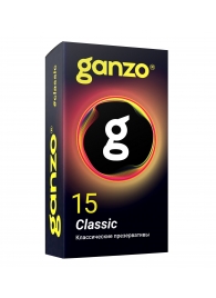 Классические презервативы с обильной смазкой Ganzo Classic - 15 шт. - Ganzo - купить с доставкой в Новокуйбышевске