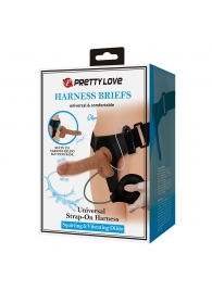 Женский страпон с вибрацией и эффектом эякуляции Oher - Baile - купить с доставкой в Новокуйбышевске