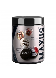 Черные утолщенные презервативы MAXUS Extra Strong с железным кейсом - 15 шт. - Maxus - купить с доставкой в Новокуйбышевске