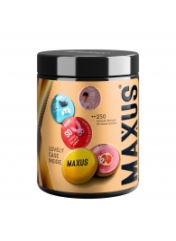 Точечные презервативы MAXUS 2000 Amazing Dots с железным кейсом - 15 шт. - Maxus - купить с доставкой в Новокуйбышевске