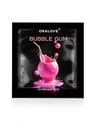 Саше съедобной оральной смазки OraLove с ароматом бабл-гам - 3 гр. - Биоритм - купить с доставкой в Новокуйбышевске