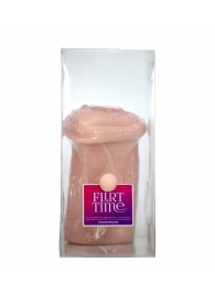 Телесный мастурбатор-вагина с фигурками на поверхности - LOVETOY (А-Полимер) - в Новокуйбышевске купить с доставкой