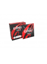 Презервативы с ароматом колы Expert Cola - 3 шт. - Expert - купить с доставкой в Новокуйбышевске