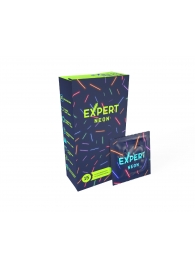 Светящиеся в темноте презервативы Expert Neon - 15 шт. - Expert - купить с доставкой в Новокуйбышевске