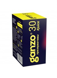 Ароматизированные презервативы Ganzo Juice - 30 шт. - Ganzo - купить с доставкой в Новокуйбышевске