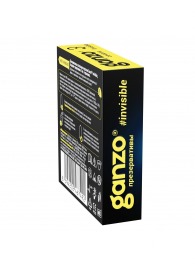 Супертонкие презервативы Ganzo Invisible - 15 шт. - Ganzo - купить с доставкой в Новокуйбышевске
