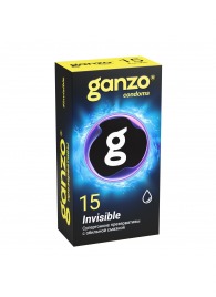 Супертонкие презервативы Ganzo Invisible - 15 шт. - Ganzo - купить с доставкой в Новокуйбышевске