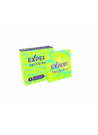 Ультратонкие презервативы Expert Invisible - 3 шт. - Expert - купить с доставкой в Новокуйбышевске