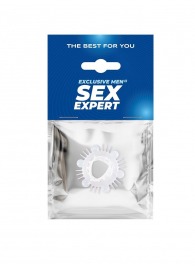 Стимулирующая насадка на пенис с несколькими видами рельефа - Sex Expert - в Новокуйбышевске купить с доставкой