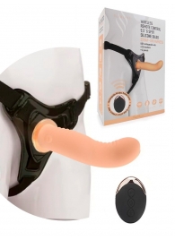 Женский вибрострапон со съемной насадкой и пультом ДУ - Erokay - купить с доставкой в Новокуйбышевске