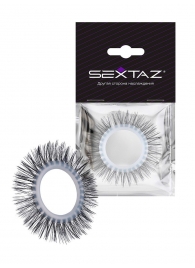 Круглое эрекционное кольцо с длинными «ресничками» - Sextaz - в Новокуйбышевске купить с доставкой