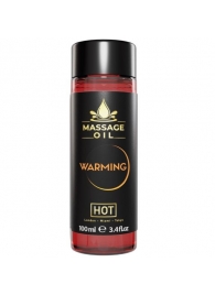 Массажное масло с согревающим эффектом Massage Oil Warming - 100 мл. - HOT - купить с доставкой в Новокуйбышевске