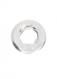 Прозрачное эрекционное кольцо-бублик - Sex Expert - в Новокуйбышевске купить с доставкой