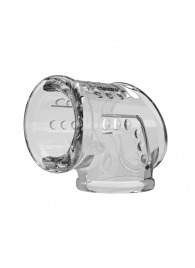 Прозрачная насадка на пенис и мошонку - Baile - в Новокуйбышевске купить с доставкой