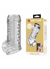 Прозрачная насадка на пенис Farrel - Baile - в Новокуйбышевске купить с доставкой