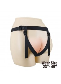 Черные трусики харнесс с платформой Caludio I - Baile - купить с доставкой в Новокуйбышевске