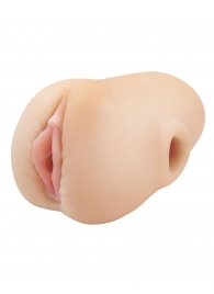 Телесный мастурбатор-вагина Pussy Pounder Squeeze Stroker - Pipedream - в Новокуйбышевске купить с доставкой