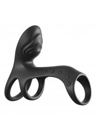 Черная насадка на пенис Ultimate Couples Cage Pro - Pipedream - в Новокуйбышевске купить с доставкой