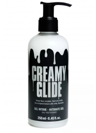Лубрикант на водной основе Creamy Glide с консистенцией спермы - 250 мл. - Strap-on-me - купить с доставкой в Новокуйбышевске