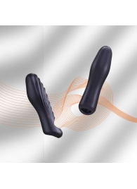 Сливовая силиконовая насадка на пенис с подхватом Manwan Ryzer - Manwan - в Новокуйбышевске купить с доставкой