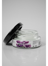 Массажная свеча «Сирень» - 50 мл. - SGAN - купить с доставкой в Новокуйбышевске