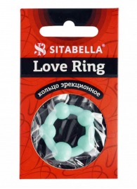 Цветное эрекционное кольцо с 5 бусинами Love Ring - Sitabella - в Новокуйбышевске купить с доставкой