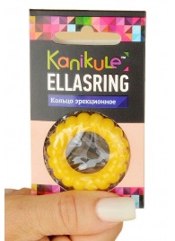 Цветное рельефное эрекционное кольцо Ellasring - Sitabella - в Новокуйбышевске купить с доставкой