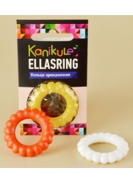 Цветное рельефное эрекционное кольцо Ellasring - Sitabella - в Новокуйбышевске купить с доставкой