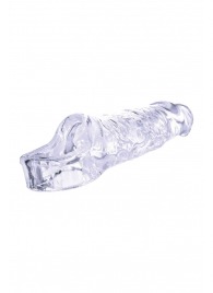 Прозрачная насадка-удлинитель Length Enhancer с подхватом - 16 см. - NMC - в Новокуйбышевске купить с доставкой